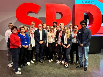 Die Delegation des Kreis Ludwigsburg beim Landesparteitag 2024 in Offenburg